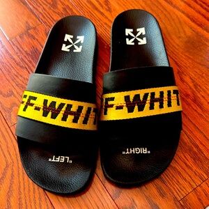 Off white slides